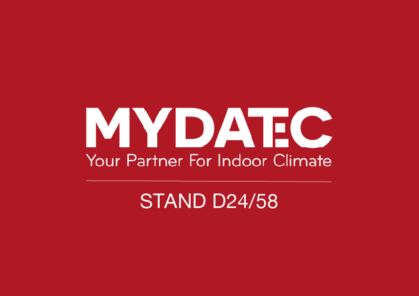 MYDATEC a Klimahouse 2026: nuovo logo e soluzioni per la climatizzazione con VMC integrata